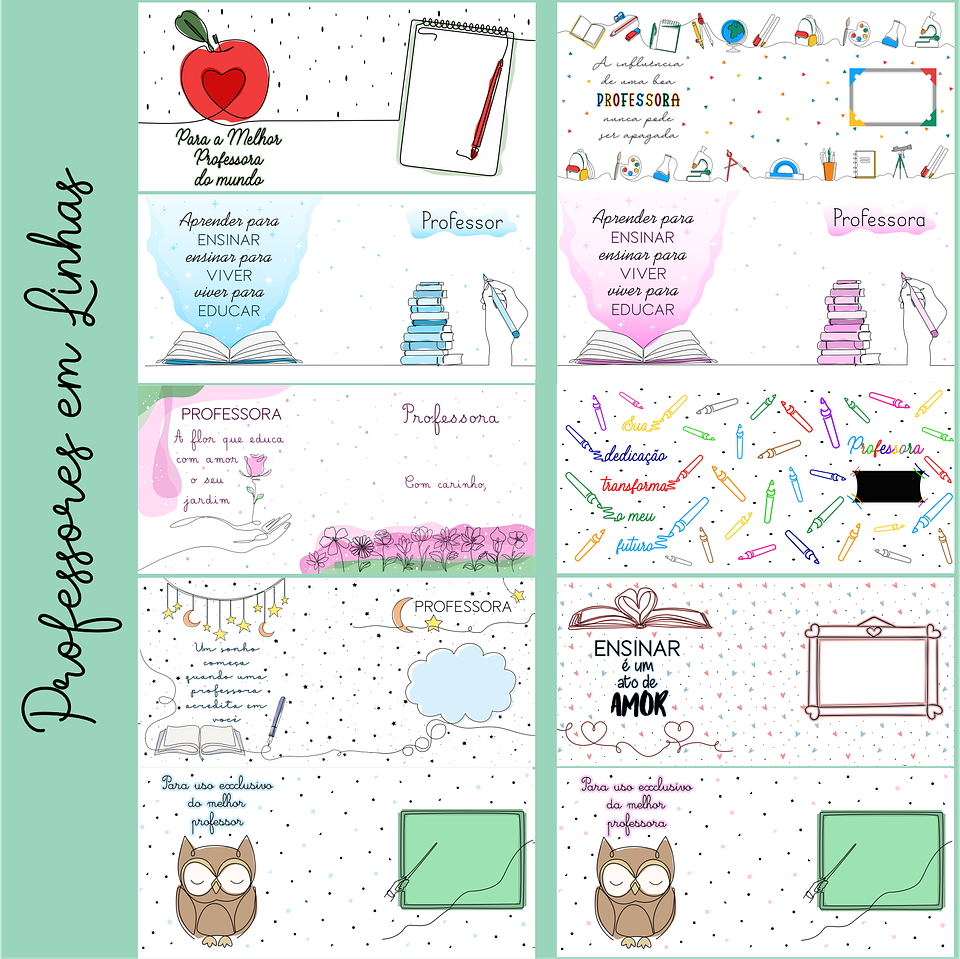 20 Artes Caneca Dia dos Professores em Linhas Jpg 6