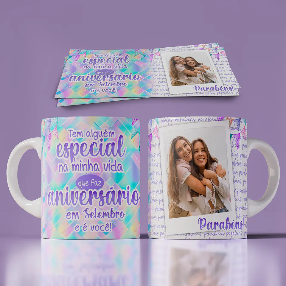 10 Artes Caneca Feliz Aniversário em Photoshop 10