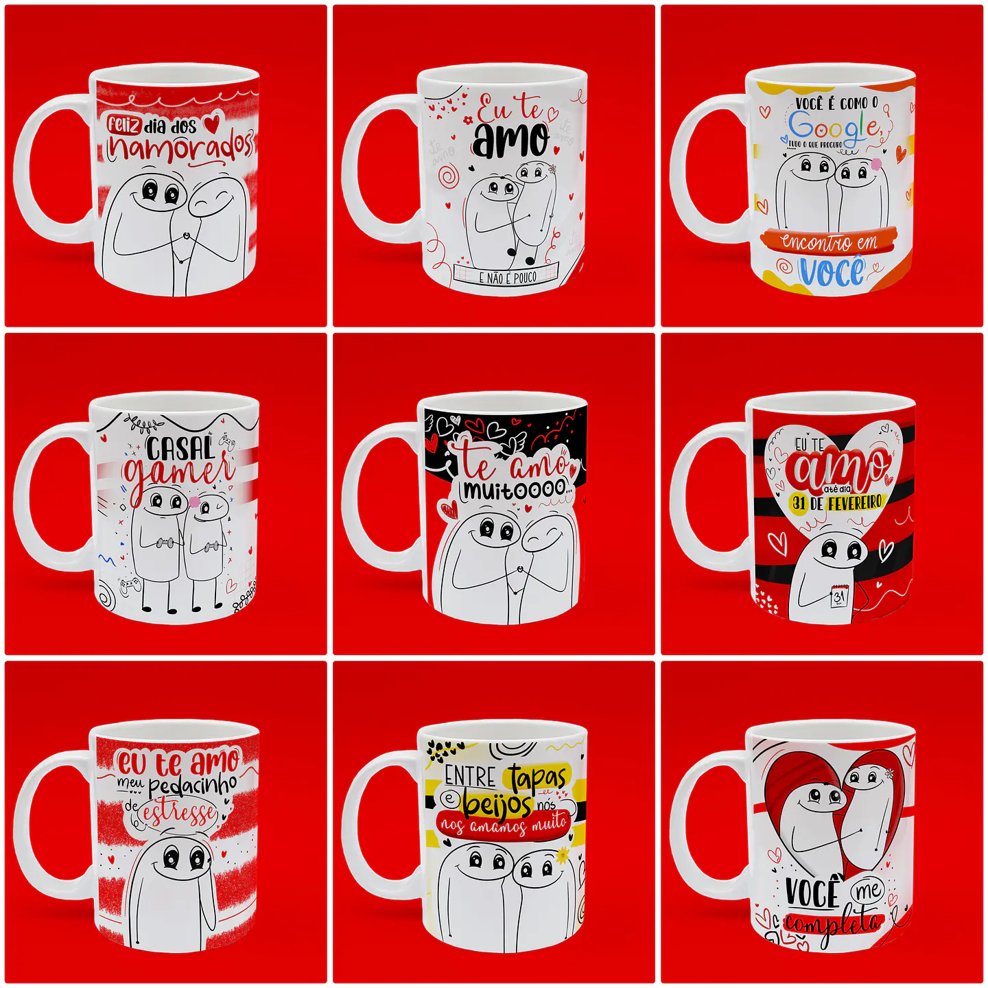 30 Artes Caneca Dia dos Namorados Flork Meme em Jpg 3