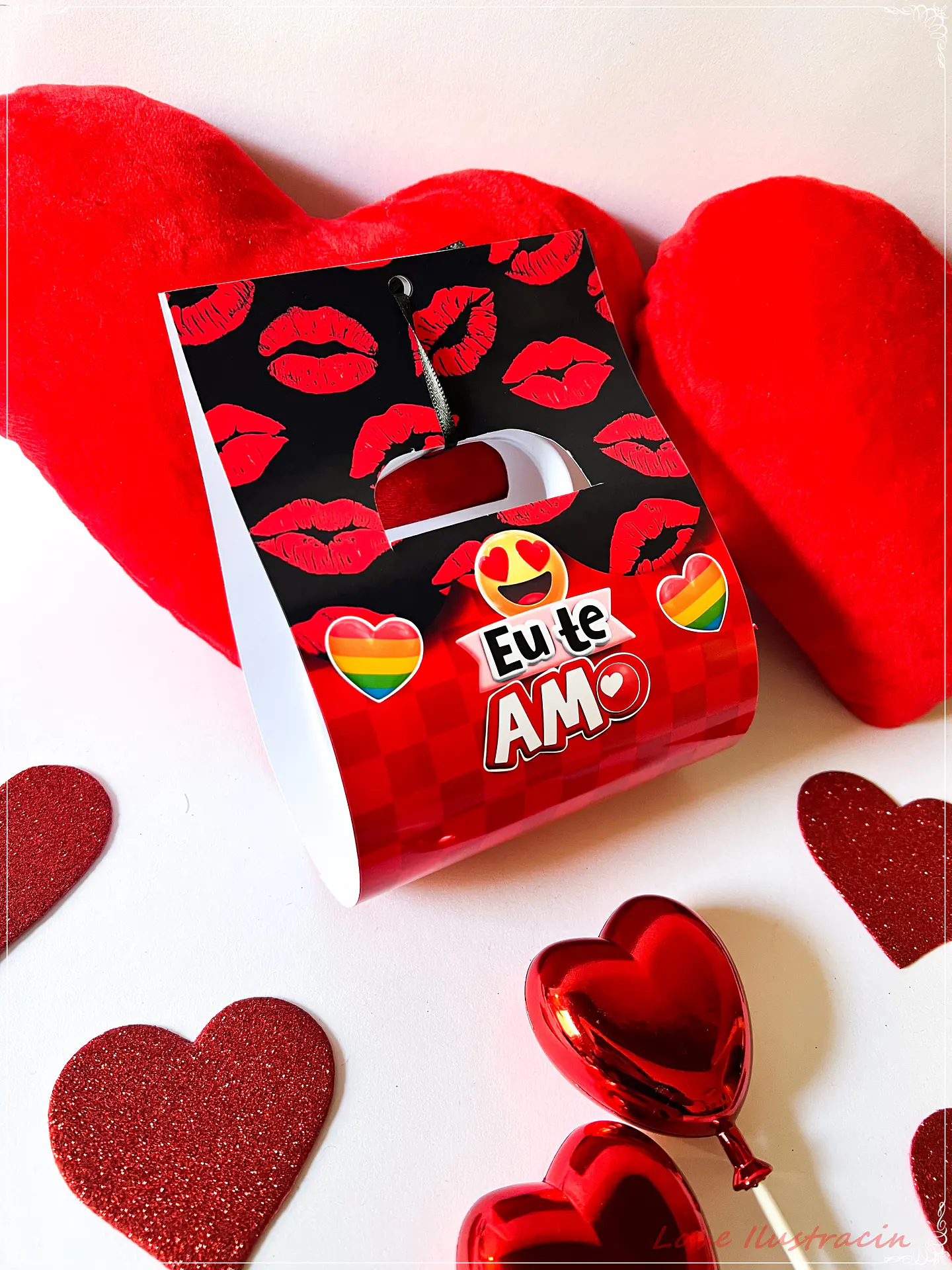 Kit Digital Dia dos Namorados em Png 10