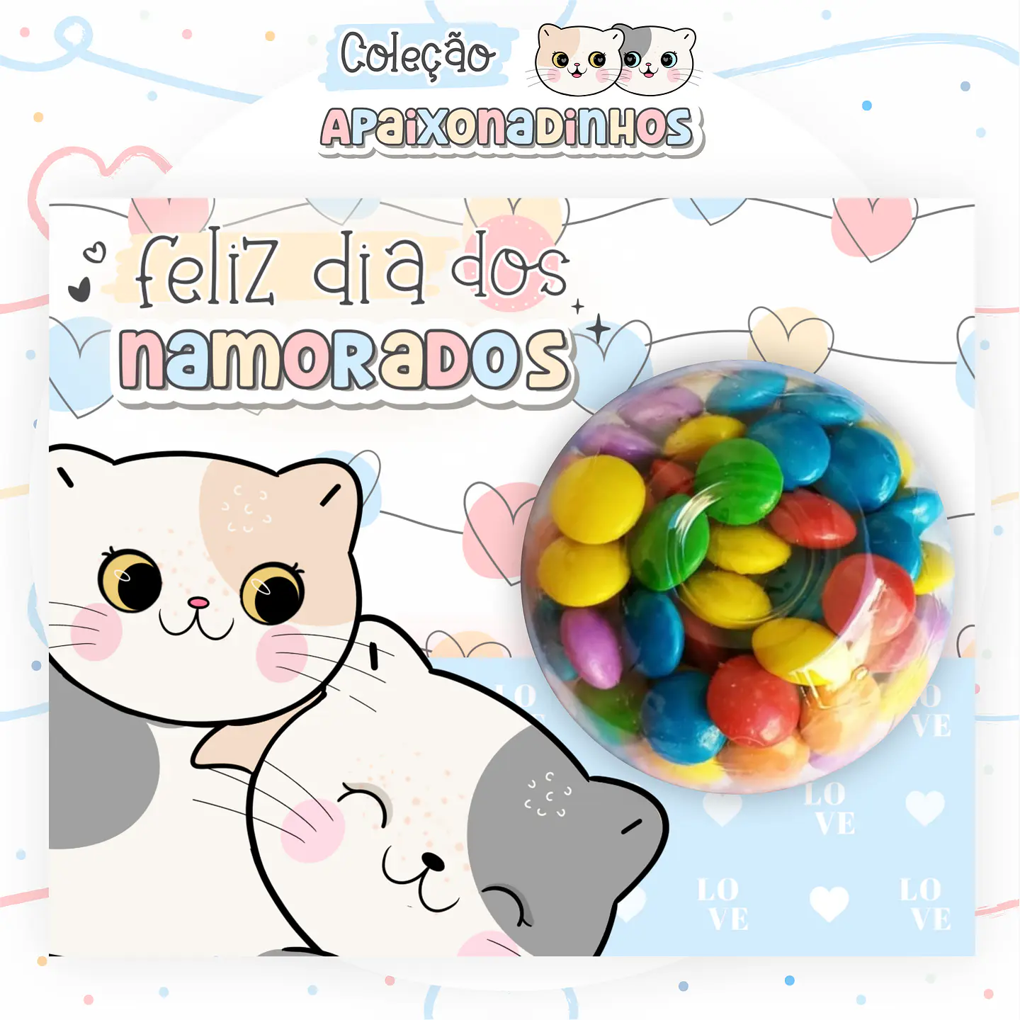 Kit Digital Dia dos Namorados Apaixonadinhos em Png 11