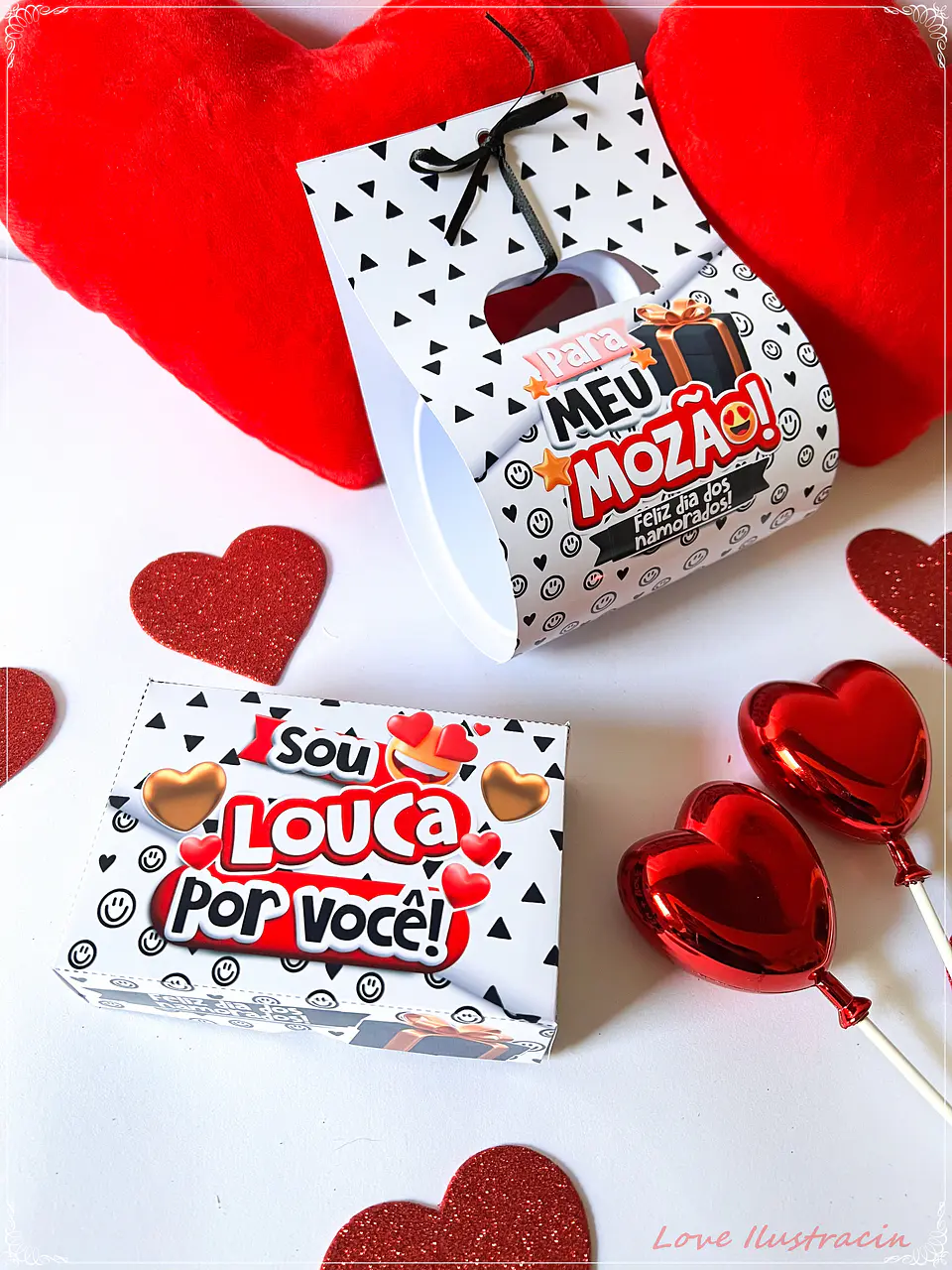 Kit Digital Dia dos Namorados em Png 11