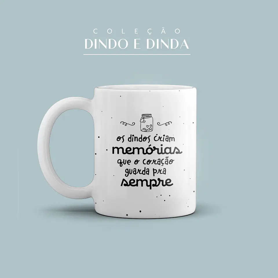 31 Artes para Caneca Dindo e Dinda em Jpg + Vetor 11