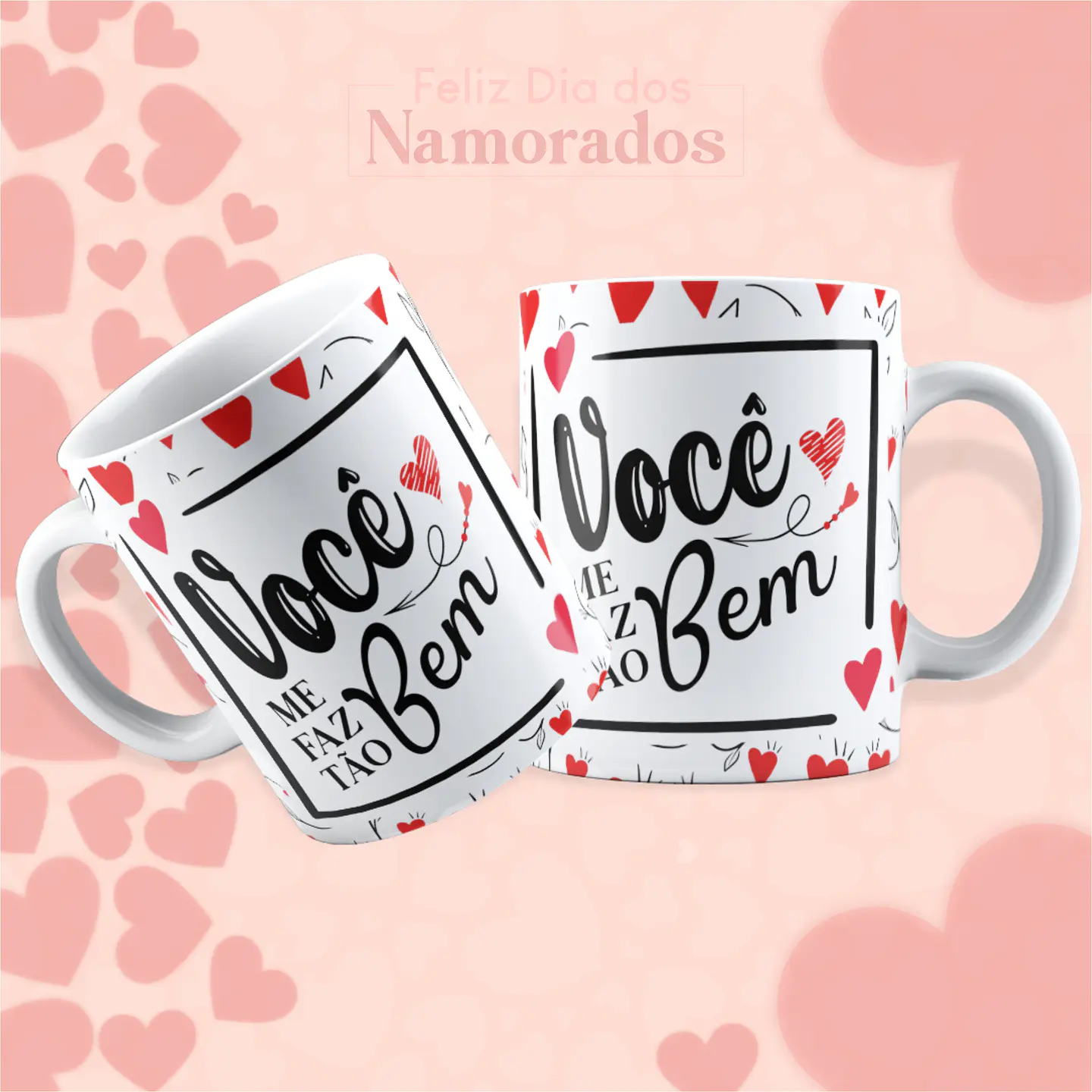36 Artes para Caneca e Azulejo Dia dos Namorados  Arquivos Editáveis em Corel Draw 3