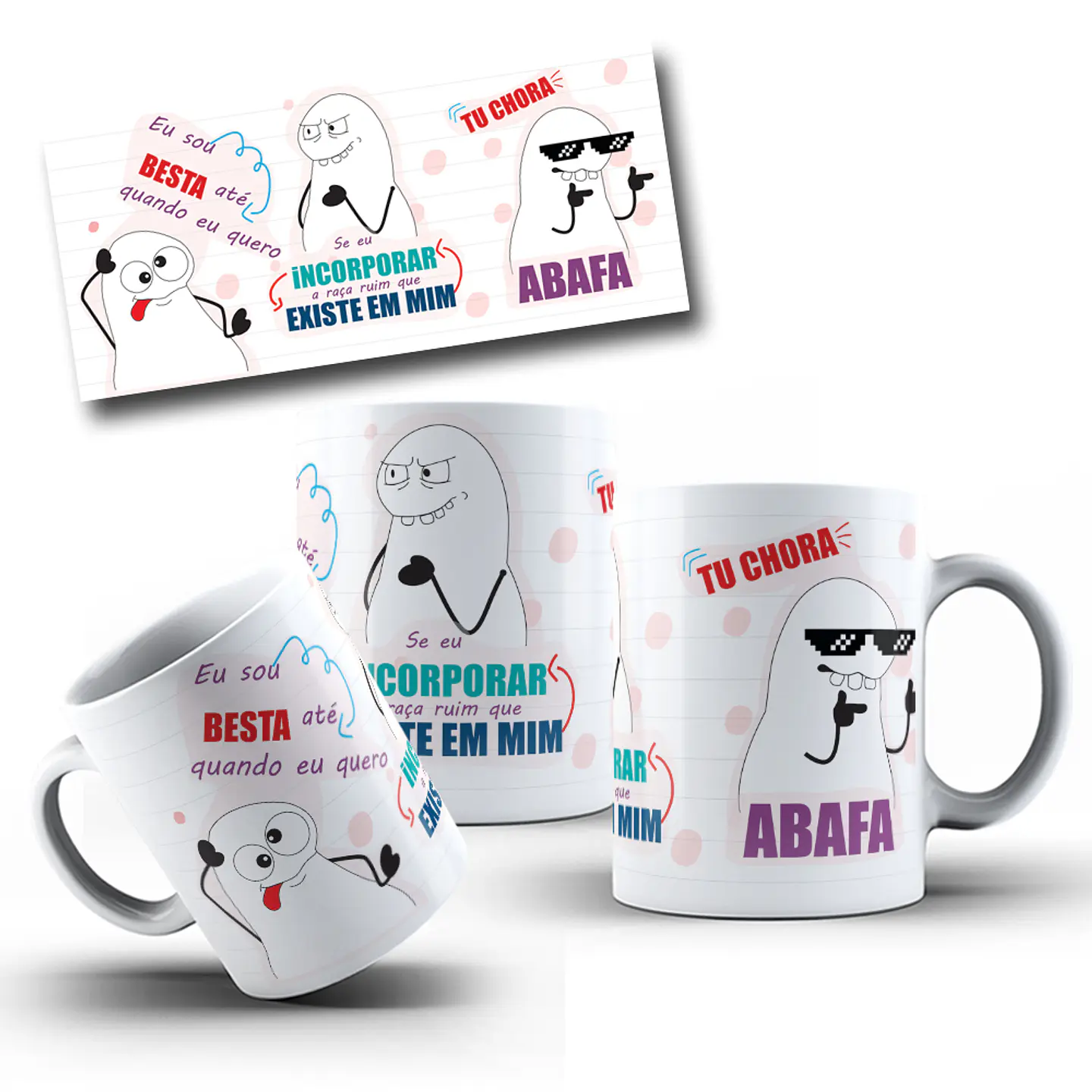 Arte Caneca Eu Sou Besta até Quando Eu Quero Arquivo Png   1