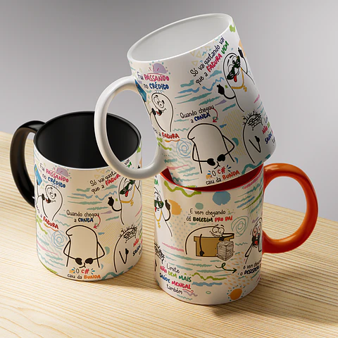 Arte caneca Fui Passando na Fatura - Esqueci a fatura o c# caiu da bunda Png