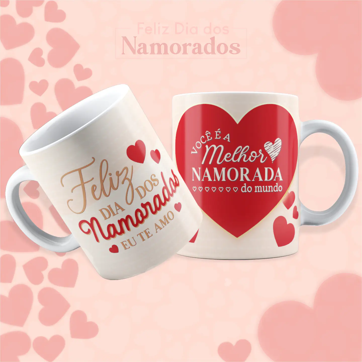 36 Artes para Caneca e Azulejo Dia dos Namorados  Arquivos Editáveis em Corel Draw 6
