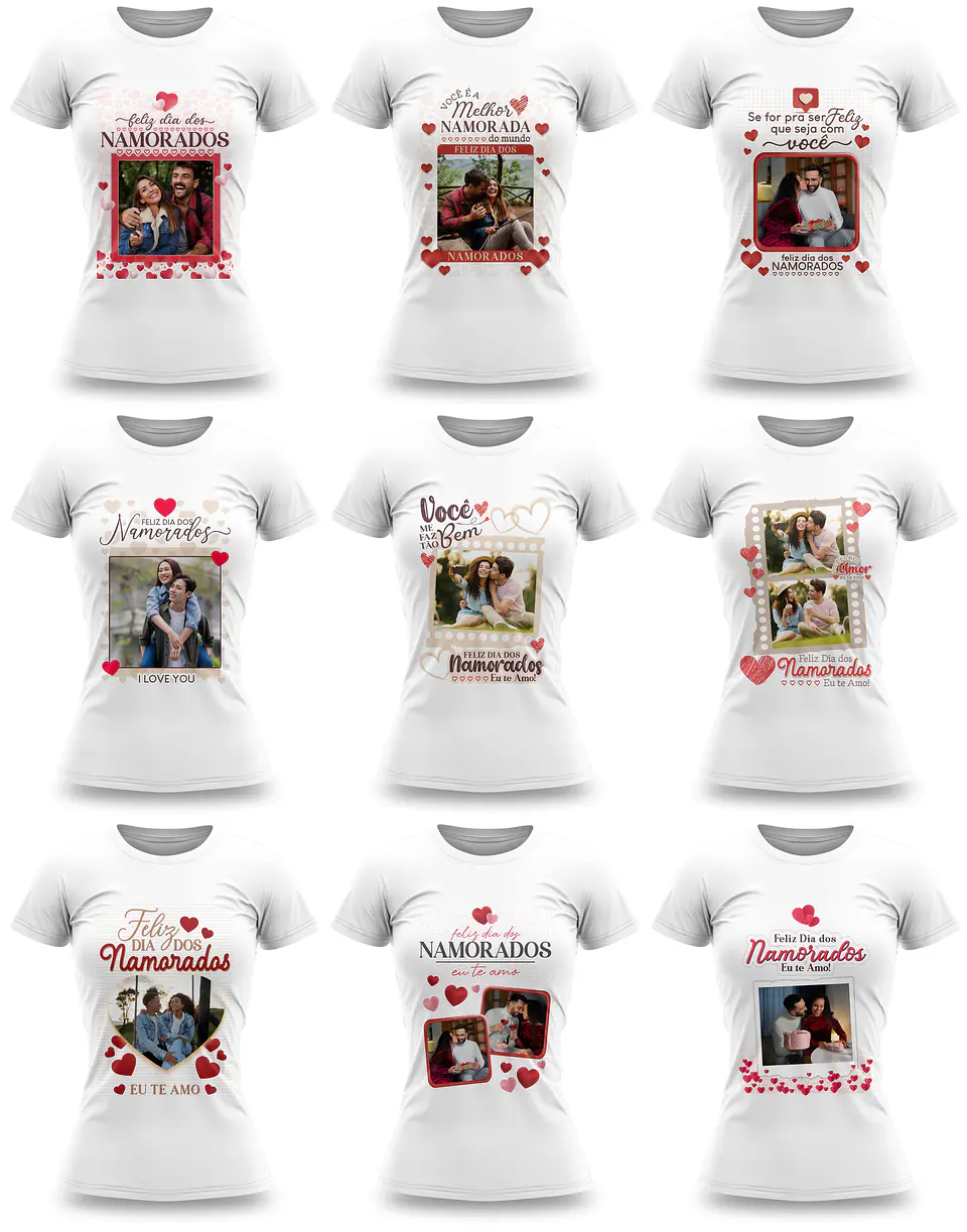 54 Artes para Sublimação Dia dos Namorados Arquivos Editáveis em Corel Draw 3