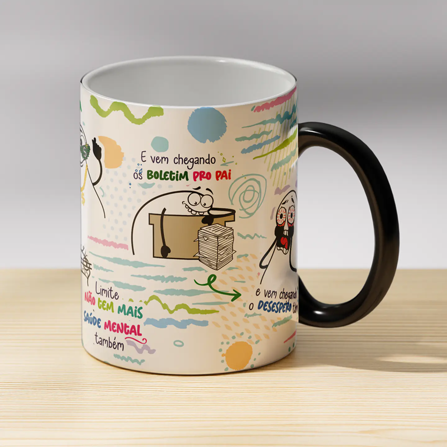 Arte caneca Fui Passando na Fatura - Esqueci a fatura o c# caiu da bunda Png 3
