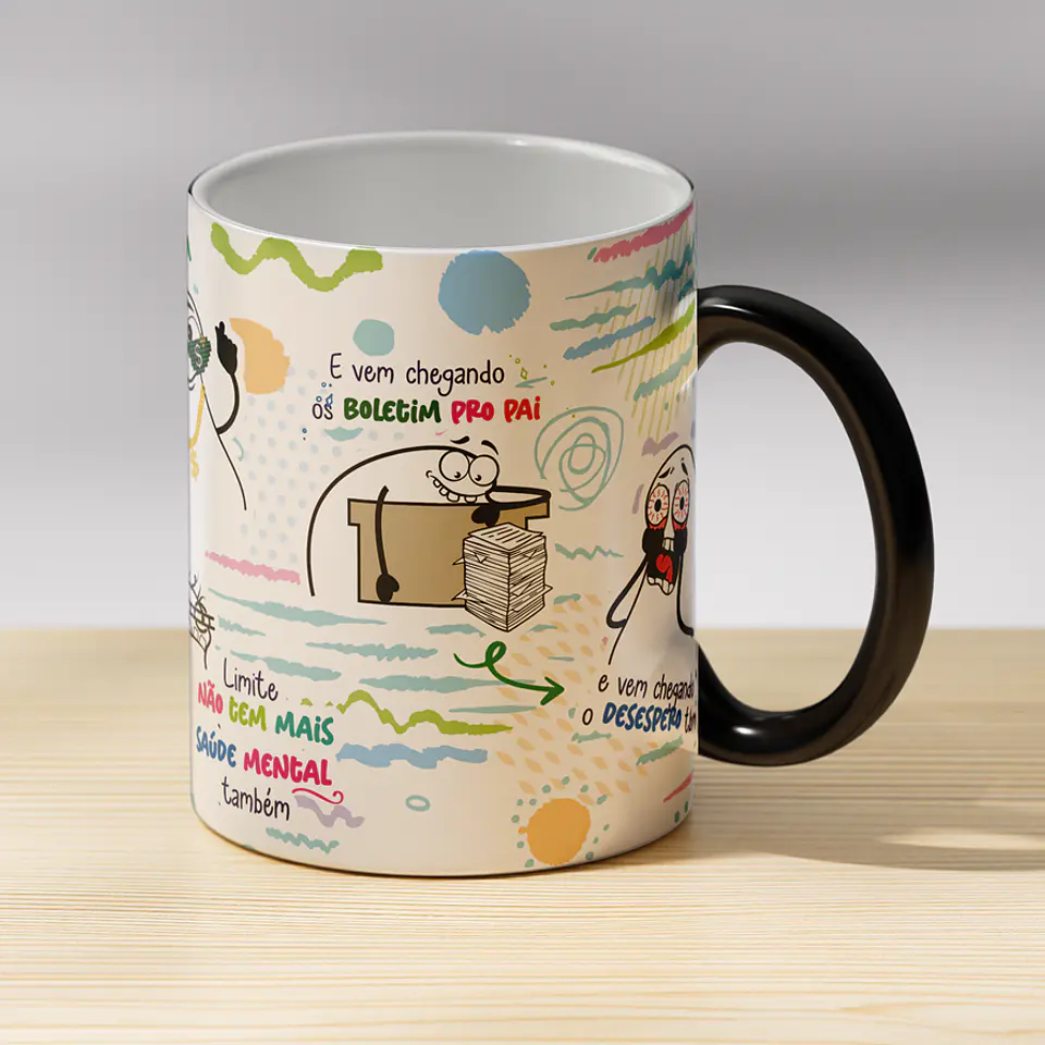 Arte caneca Fui Passando na Fatura - Esqueci a fatura o c# caiu da bunda Png 3