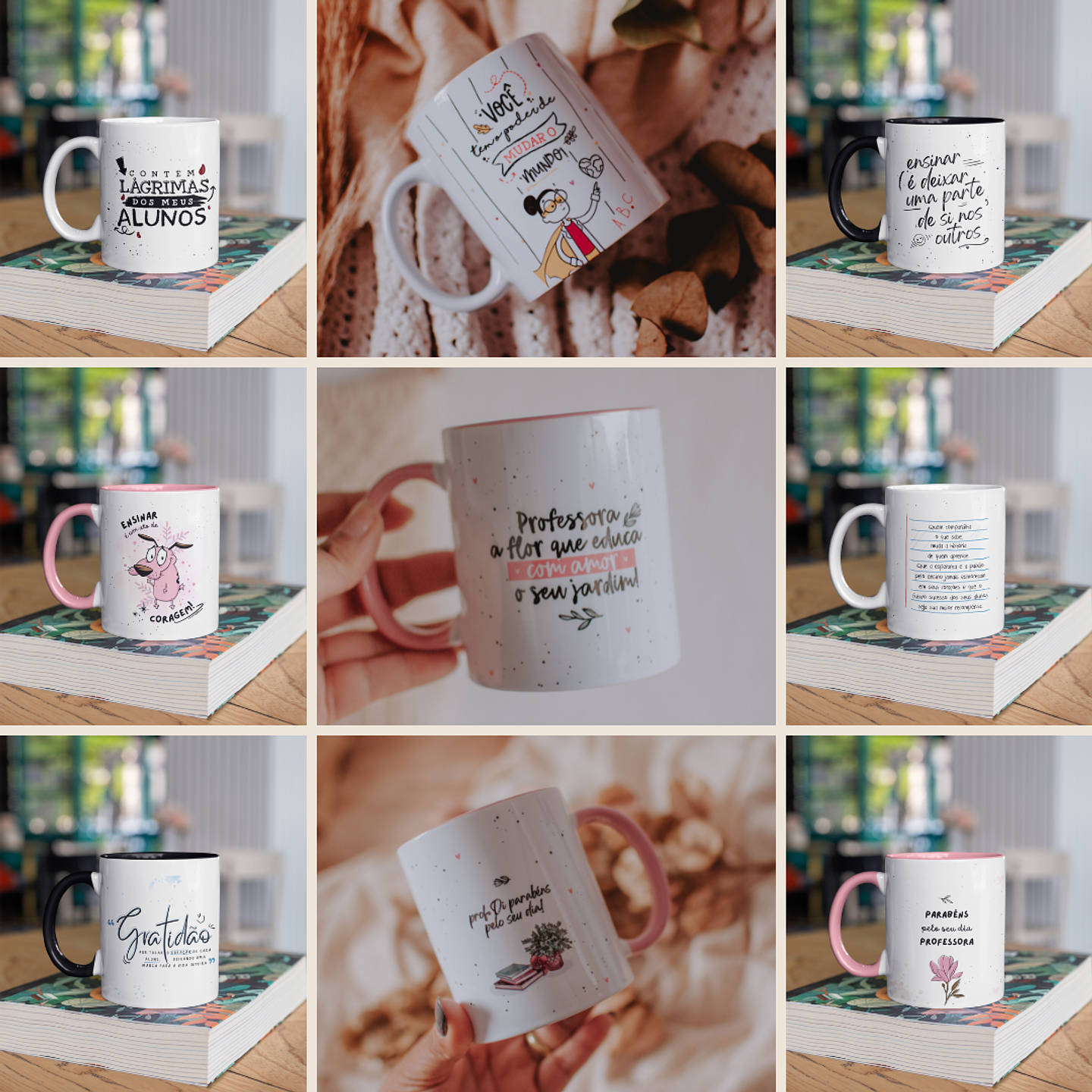 25 Artes Caneca Dia dos Professores Minimalista em Jpg 2