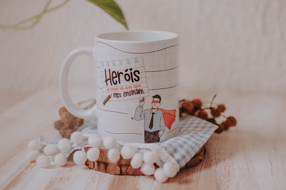 25 Artes Caneca Dia dos Professores Minimalista em Jpg 8