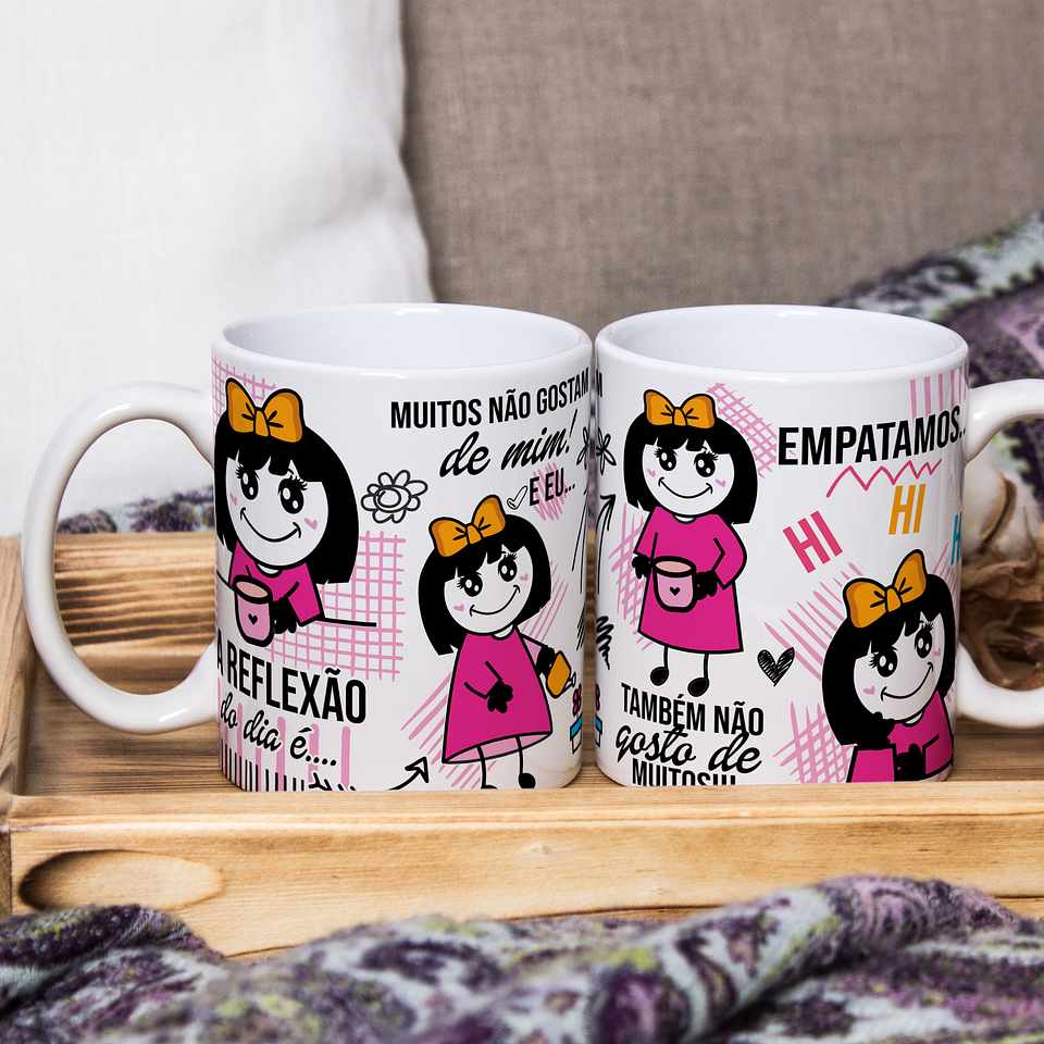 Arte para Caneca Cê tem paciência? Paciência é meu segundo nome Arquivo Png 1