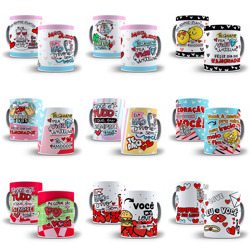 34 Artes Caneca Namorados 2023 Arquivos Png 1