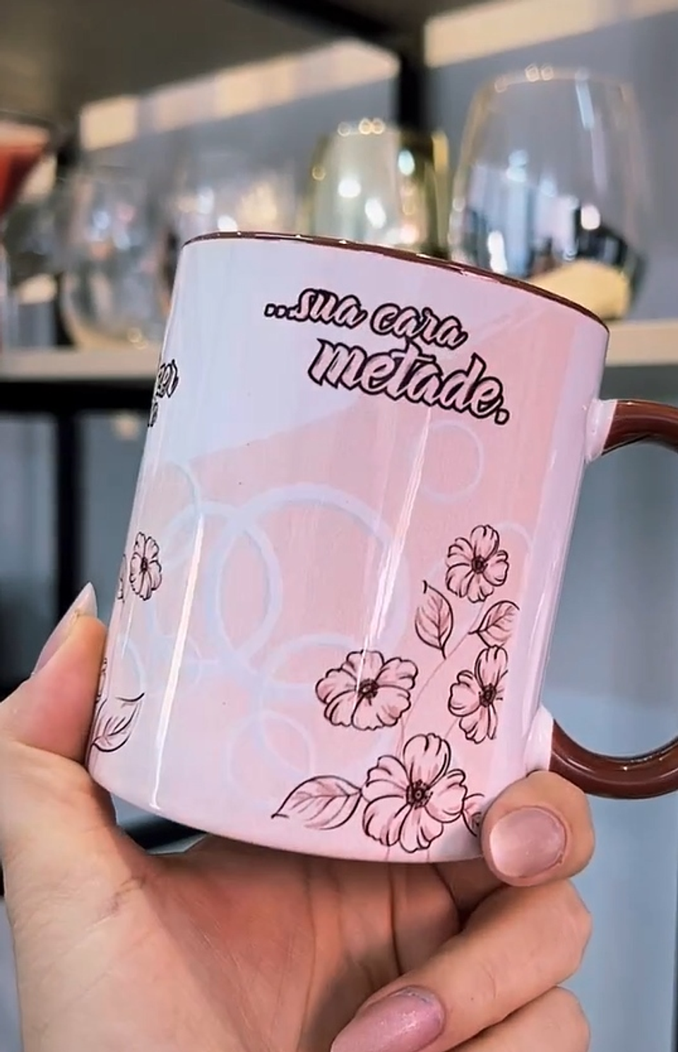 Arte para Caneca Musica Você é  Razão da Minha Felicidade em CorelDraw 3