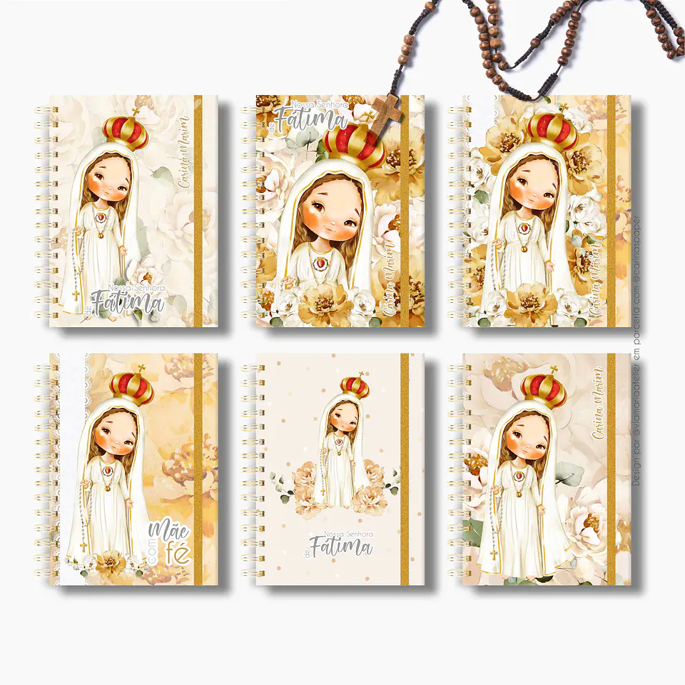 Arquivo Capa para Agenda Nossa Senhora de Fátima em Jpg 2