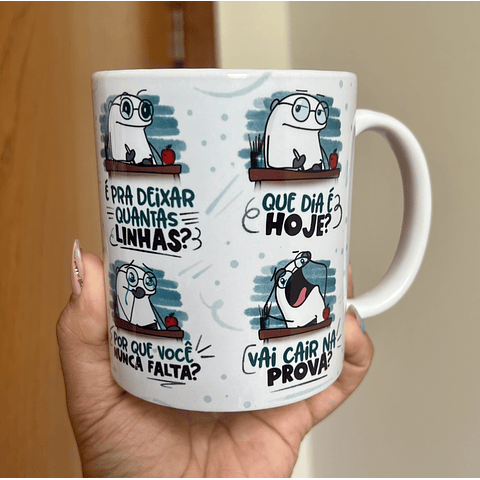 Arte Caneca Flork Dia dos professores Arquivo Png 