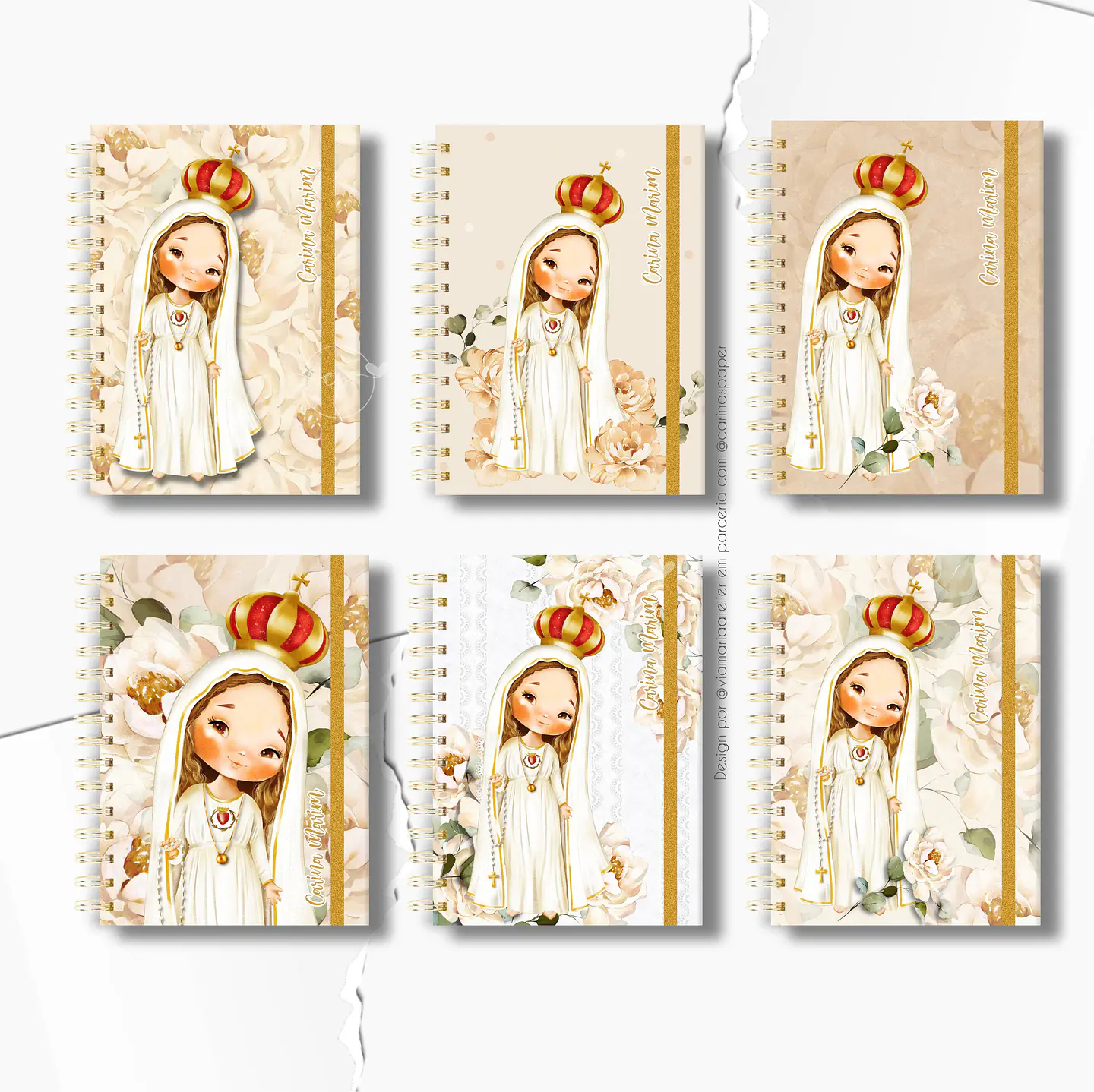 Arquivo Capa para Agenda Nossa Senhora de Fátima em Jpg 3