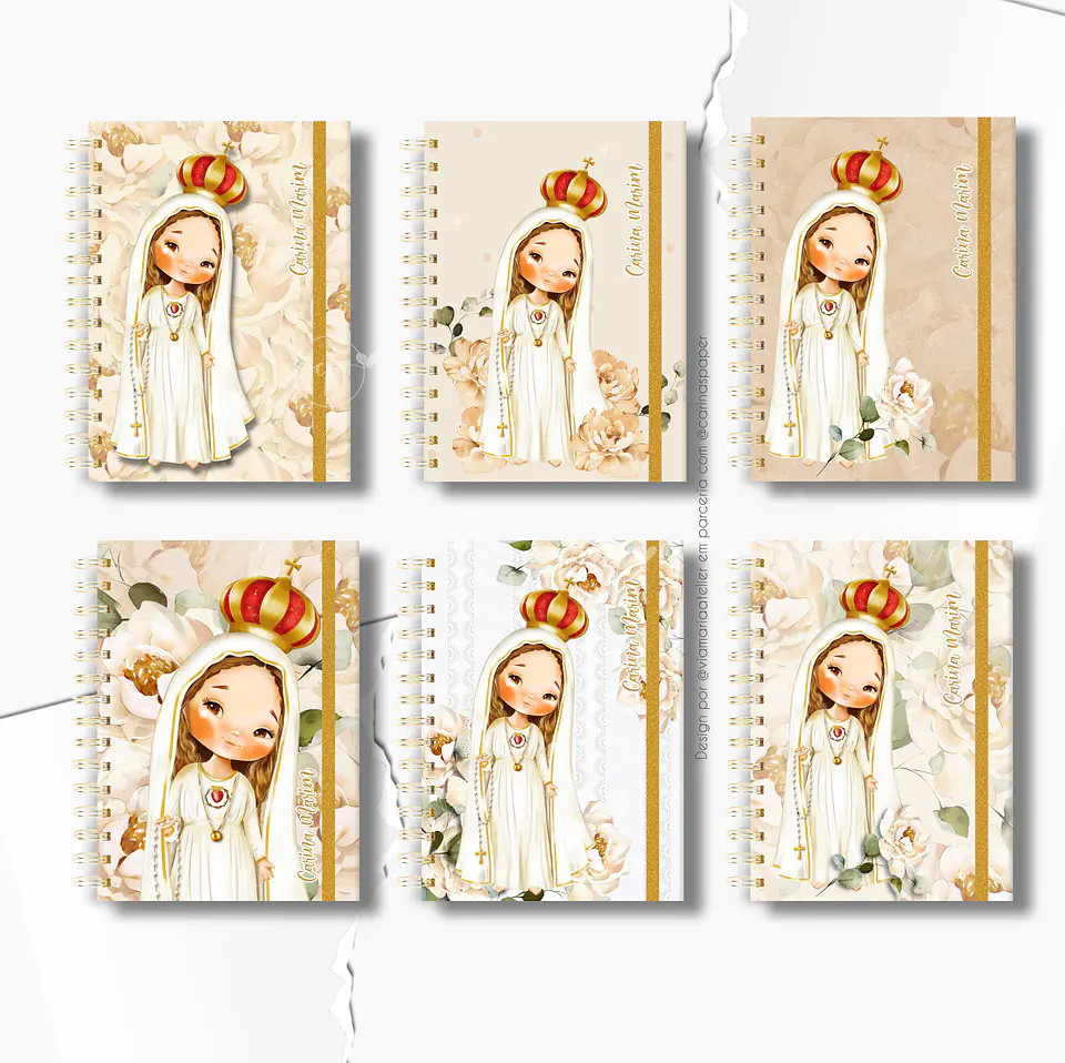 Arquivo Capa para Agenda Nossa Senhora de Fátima em Jpg 3