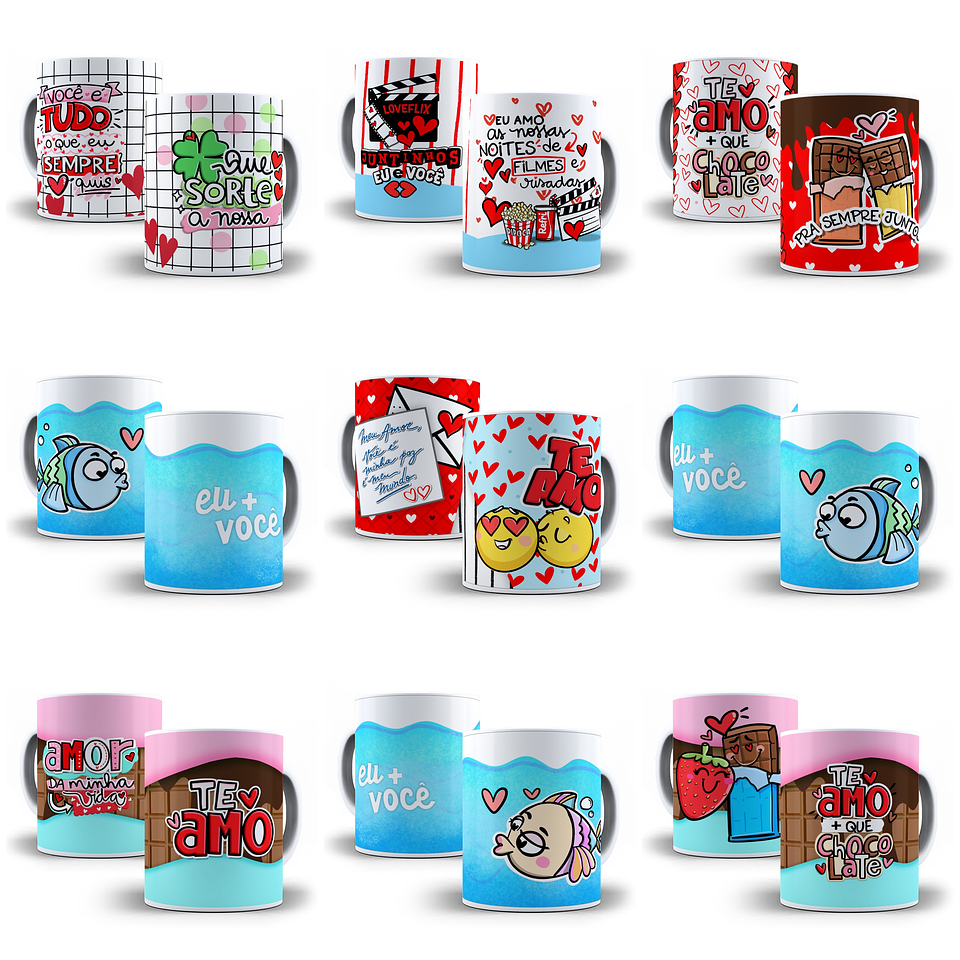 34 Artes Caneca Namorados 2023 Arquivos Png 3