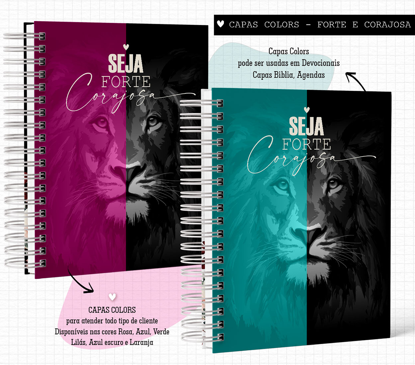 Arquivo Capa para Agenda Leão de Judá em Jpg  1