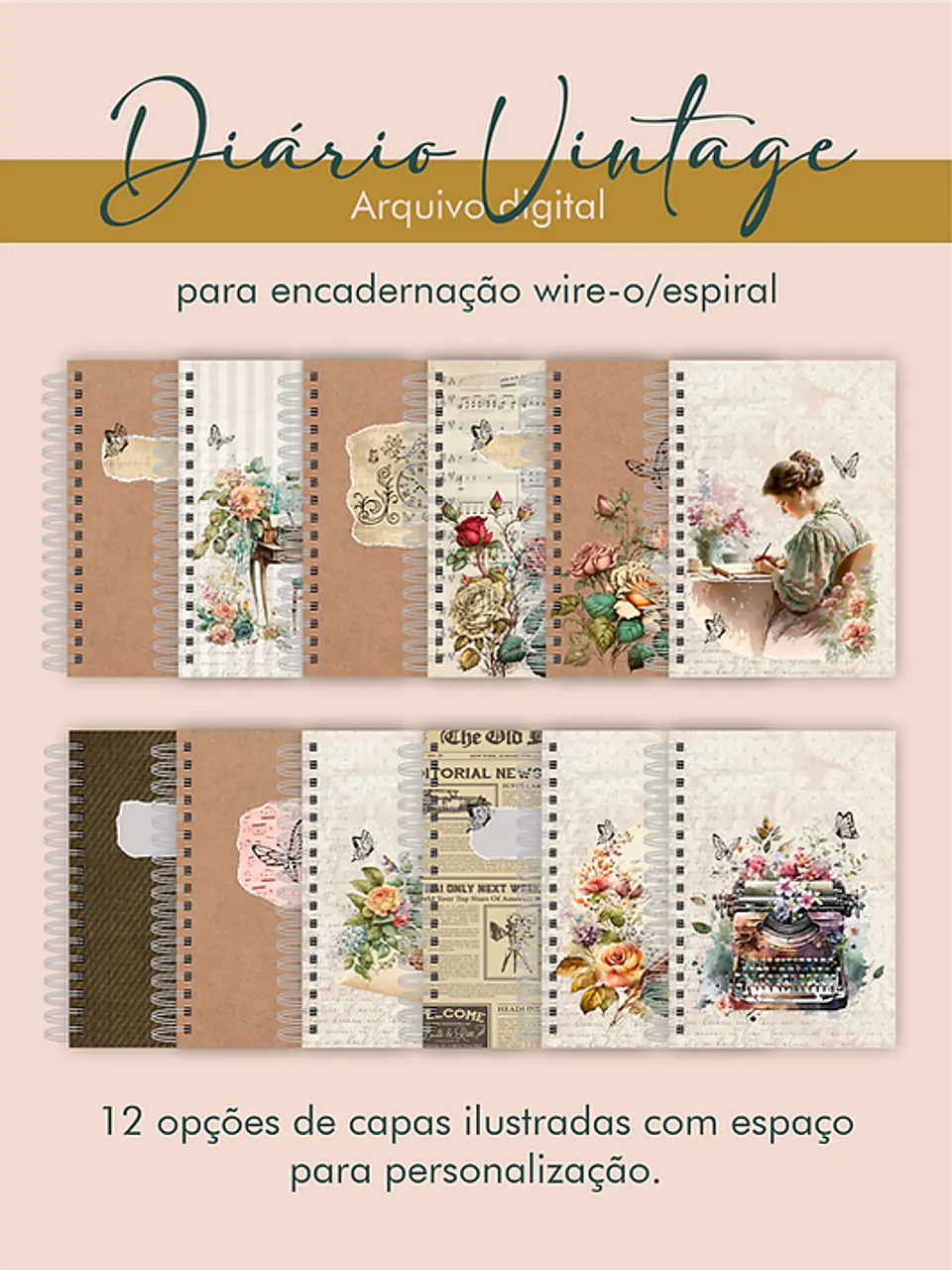 Arquivo Combo Vintage Encadernação 2024 em Pdf 1