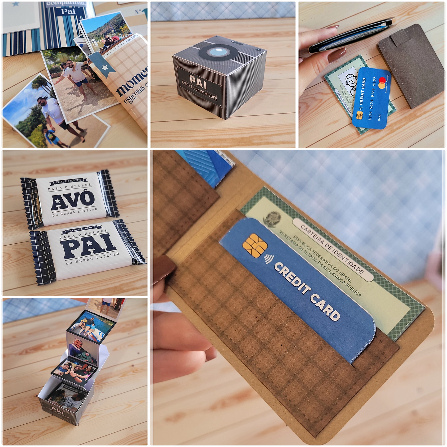 Arquivo de Corte Mimos Dia dos Pais Prontos para Imprimir 3