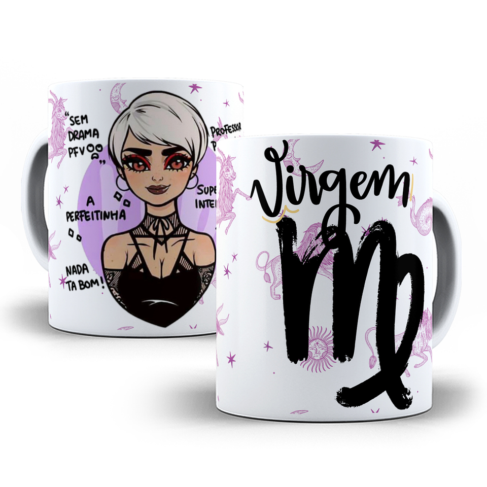 12 Artes Canecas Signos Arquivo em Jpge 9