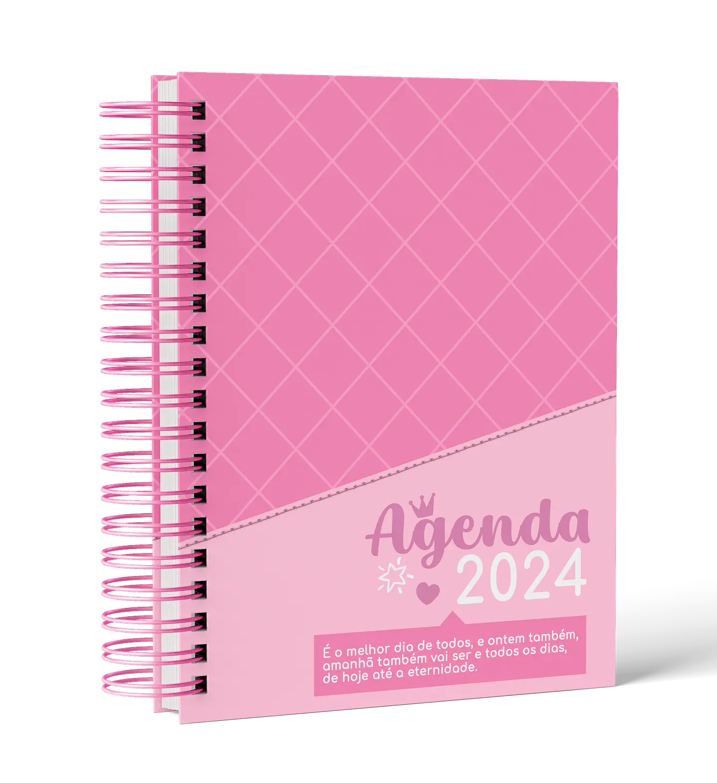 Arquivo Agenda e Caderno Rosa Menina Pink 2024 em Pdf   2