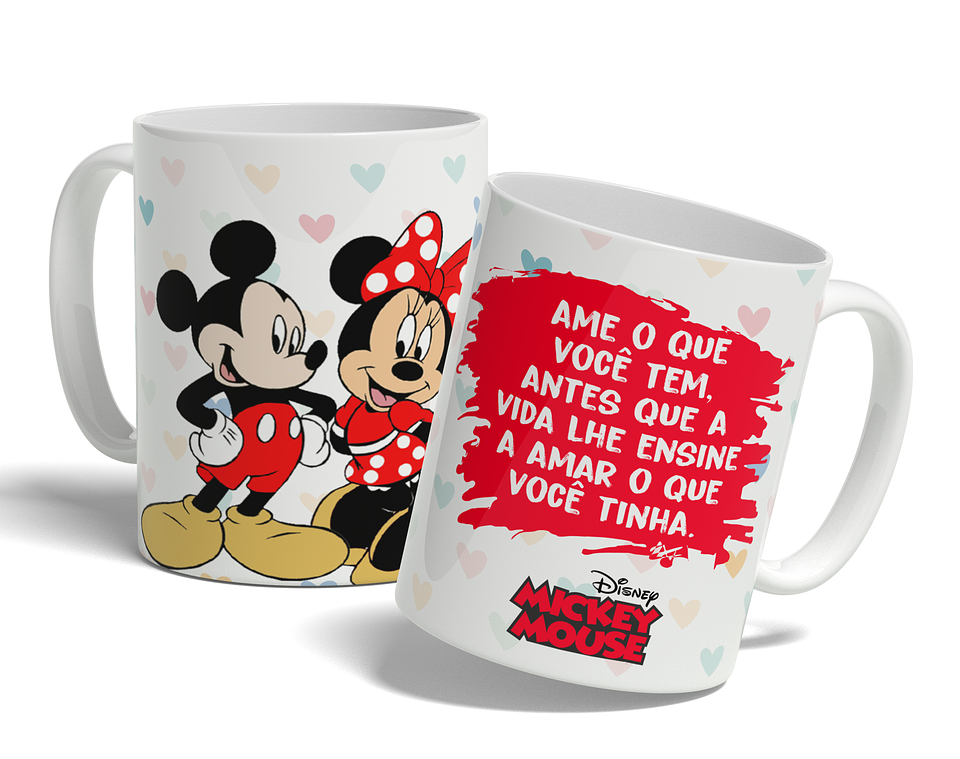 Artes para Caneca Disney Frases Arquivos Png  6