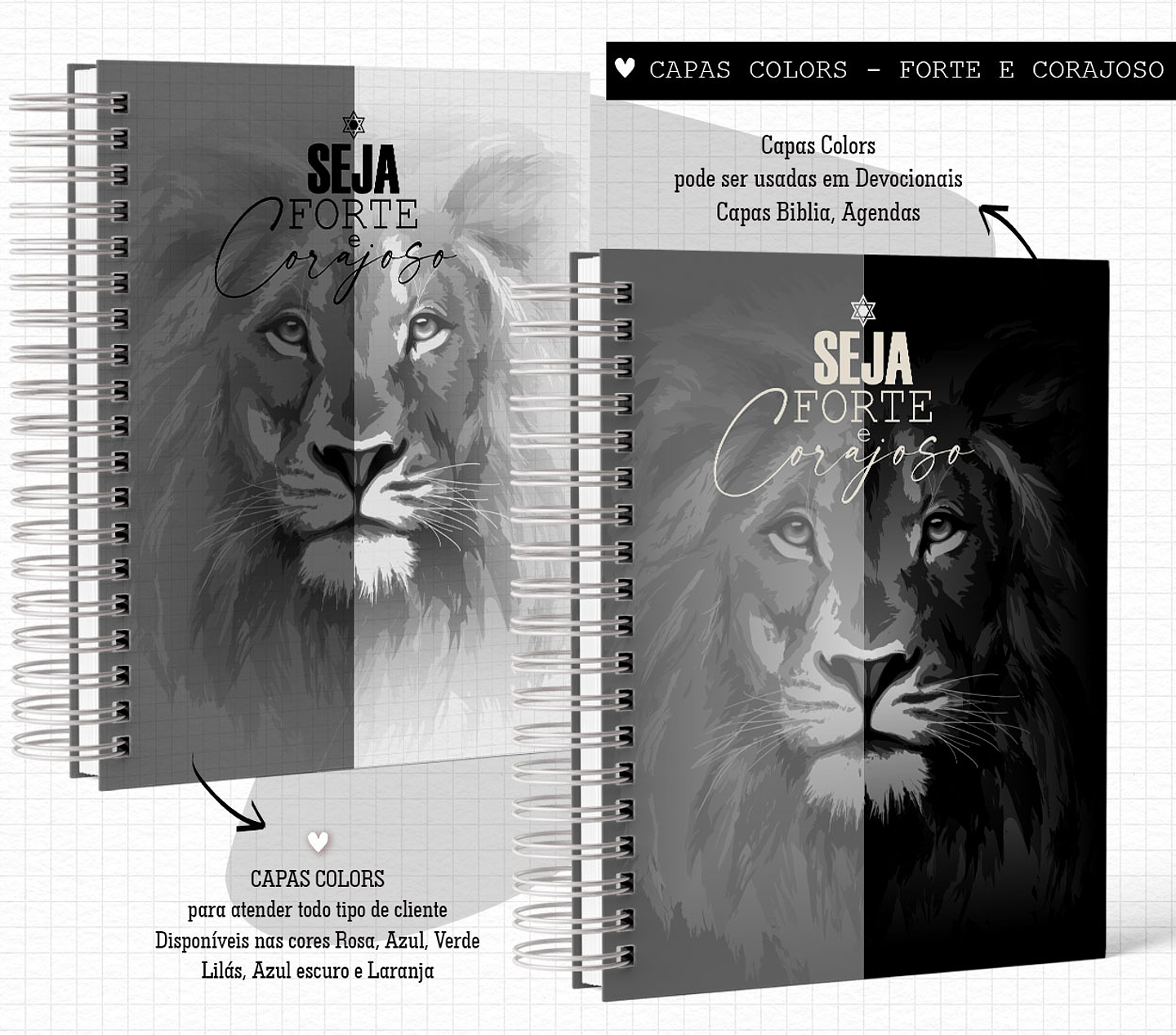 Arquivo Capa para Agenda Leão de Judá em Jpg  3