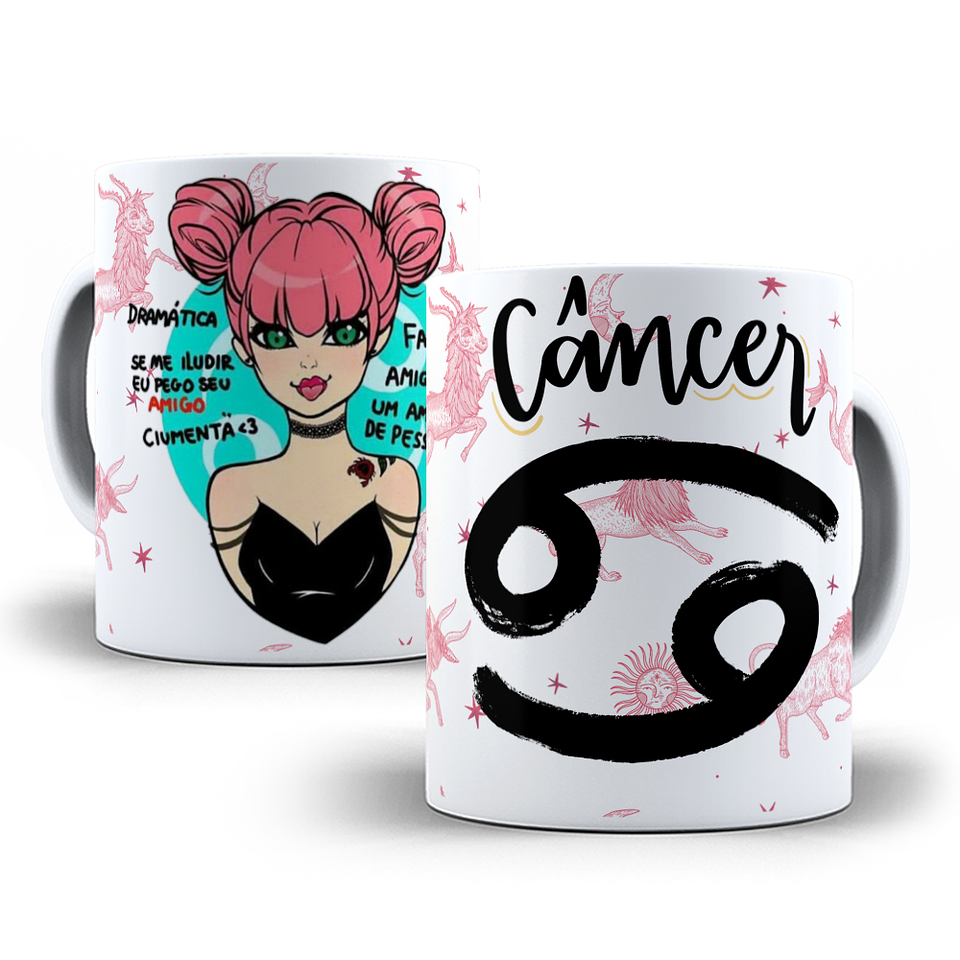 12 Artes Canecas Signos Arquivo em Jpge 12