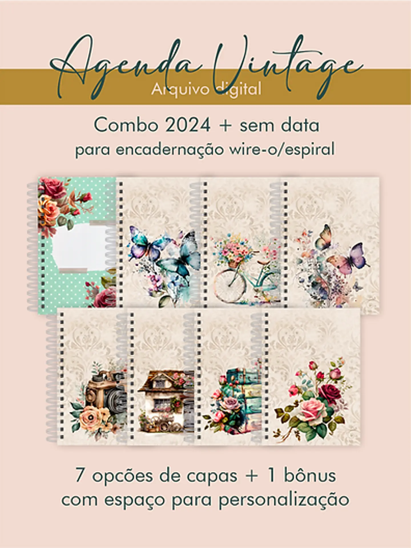 Arquivo Combo Vintage Encadernação 2024 em Pdf 4