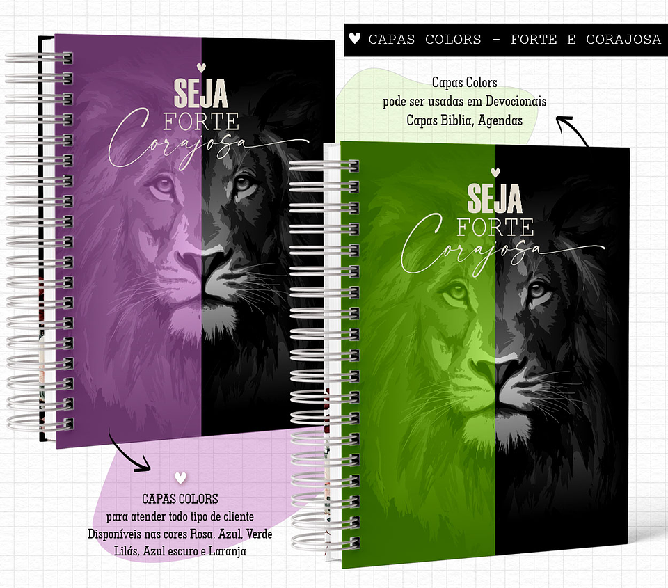 Arquivo Capa para Agenda Leão de Judá em Jpg  4