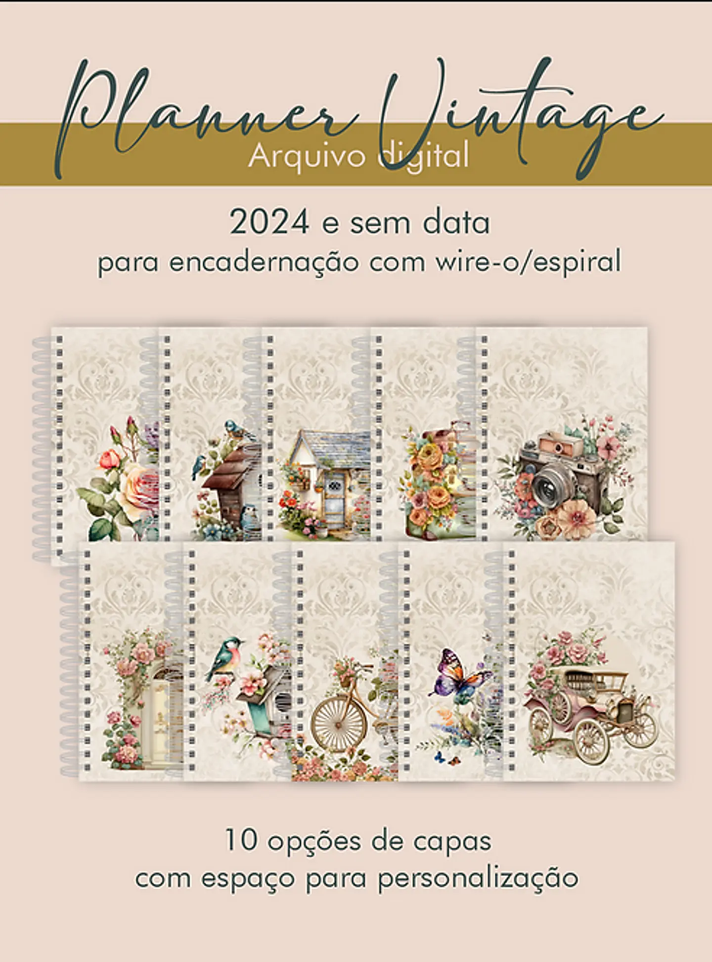 Arquivo Combo Vintage Encadernação 2024 em Pdf 6