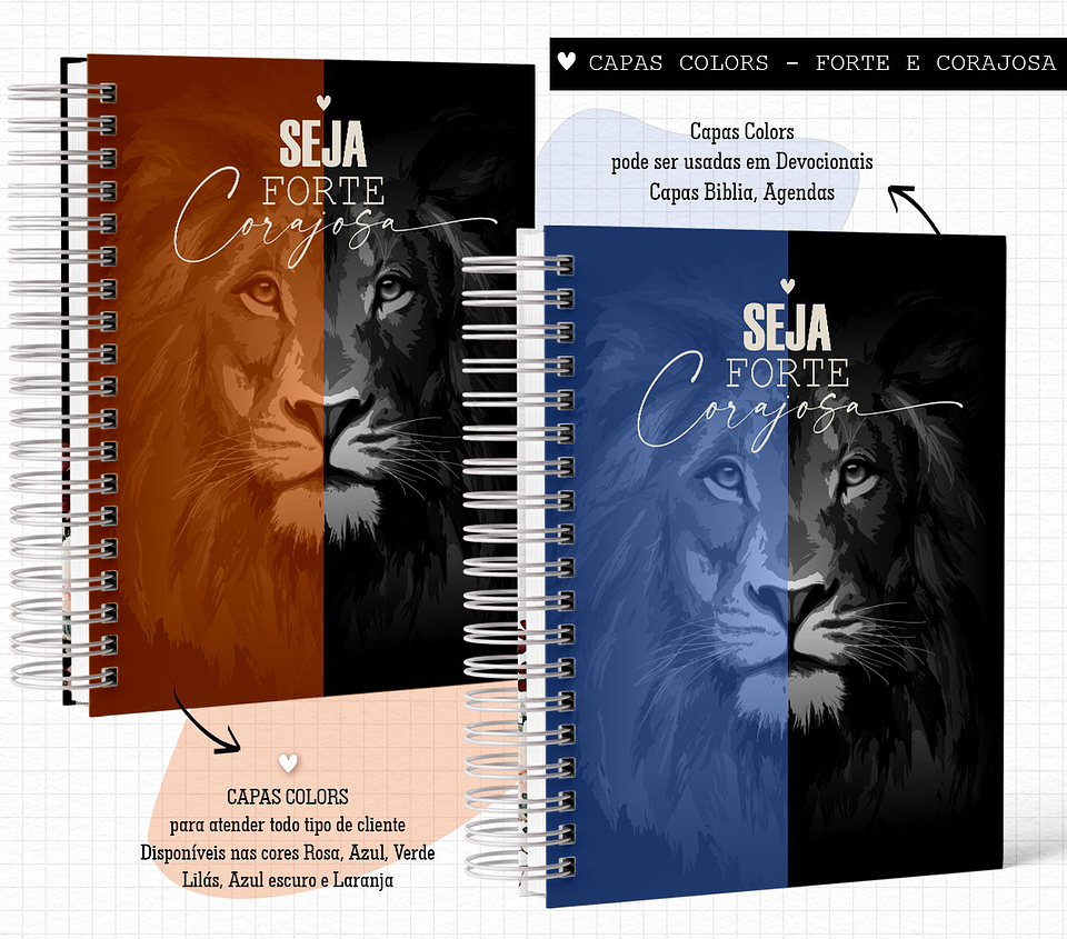 Arquivo Capa para Agenda Leão de Judá em Jpg  5