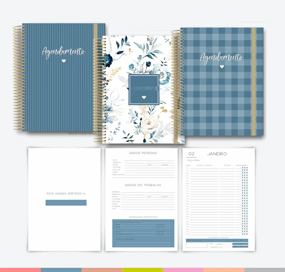 Arquivo Miolo Agenda Coloridas A5 2024 em Pdf   3