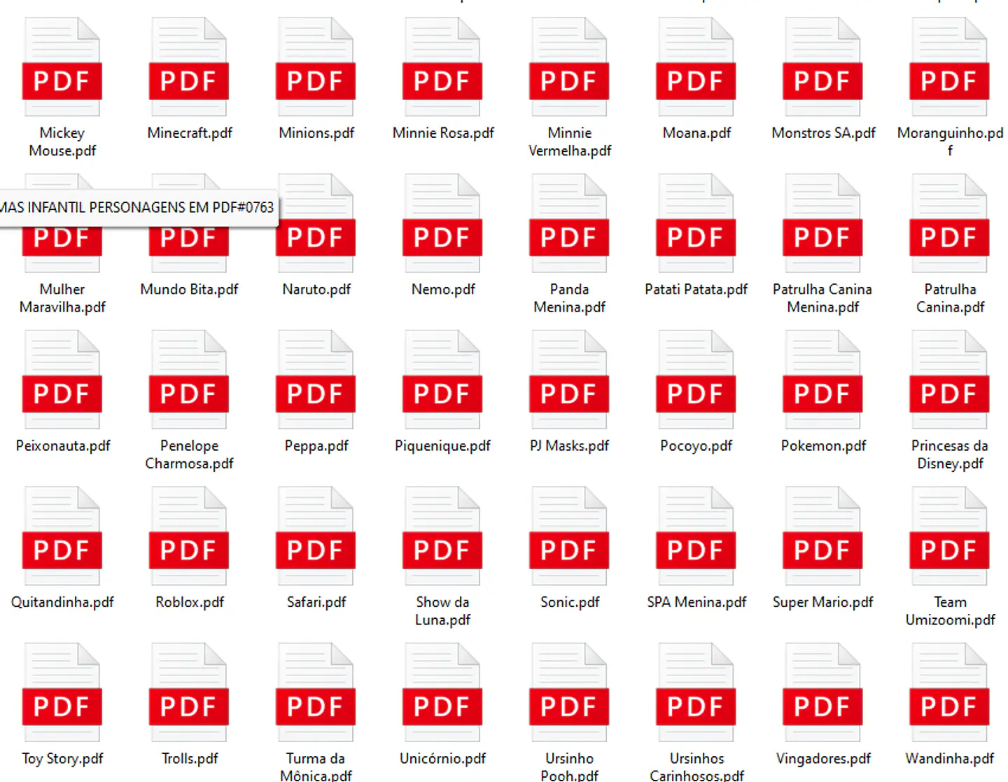 88 Arquivos Jogo da Velha Infantil Personagens em Pdf  5
