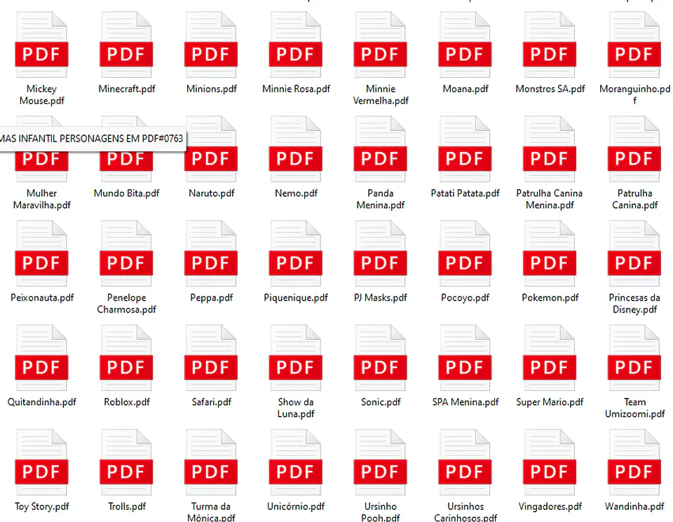 88 Arquivos Jogo da Velha Infantil Personagens em Pdf  5