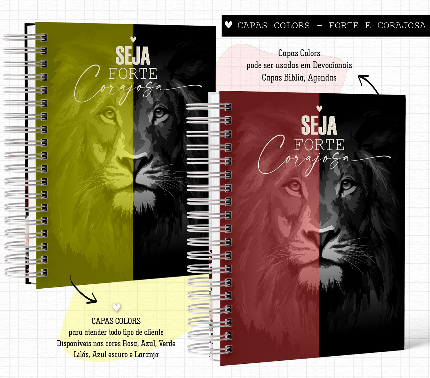 Arquivo Capa para Agenda Leão de Judá em Jpg  6