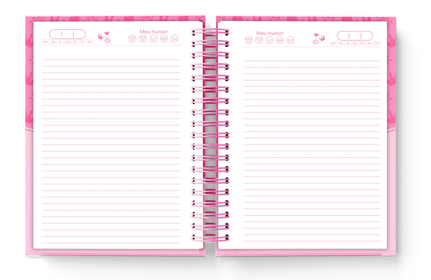Arquivo Agenda e Caderno Rosa Menina Pink 2024 em Pdf   5