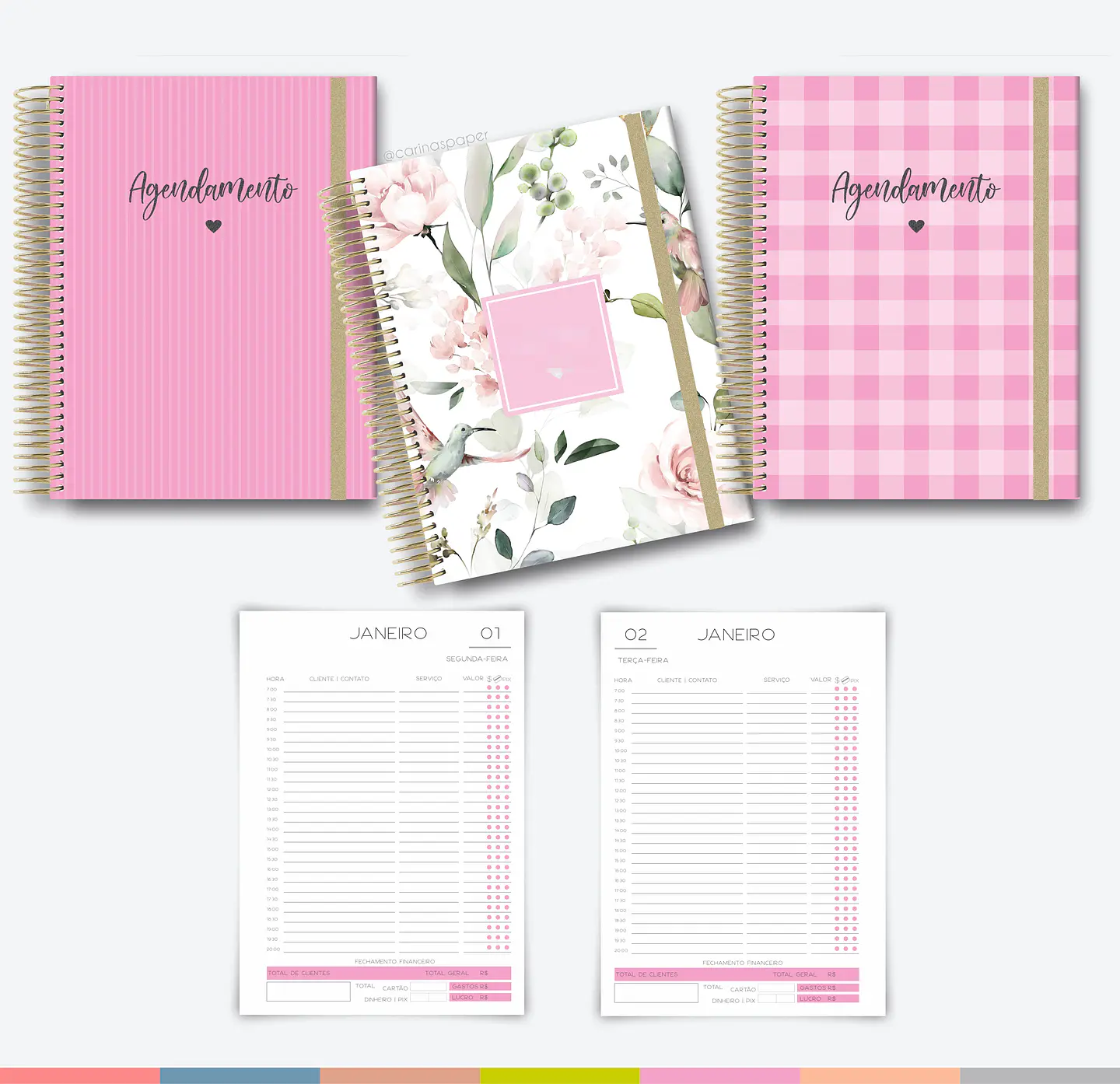 Arquivo Miolo Agenda Coloridas A5 2024 em Pdf   5