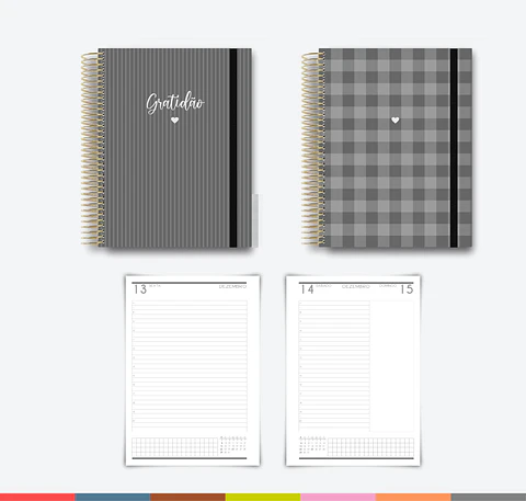 Arquivo Agenda MultiColor 2024 em Pdf 