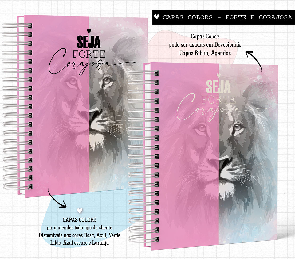 Arquivo Capa para Agenda Leão de Judá em Jpg  7