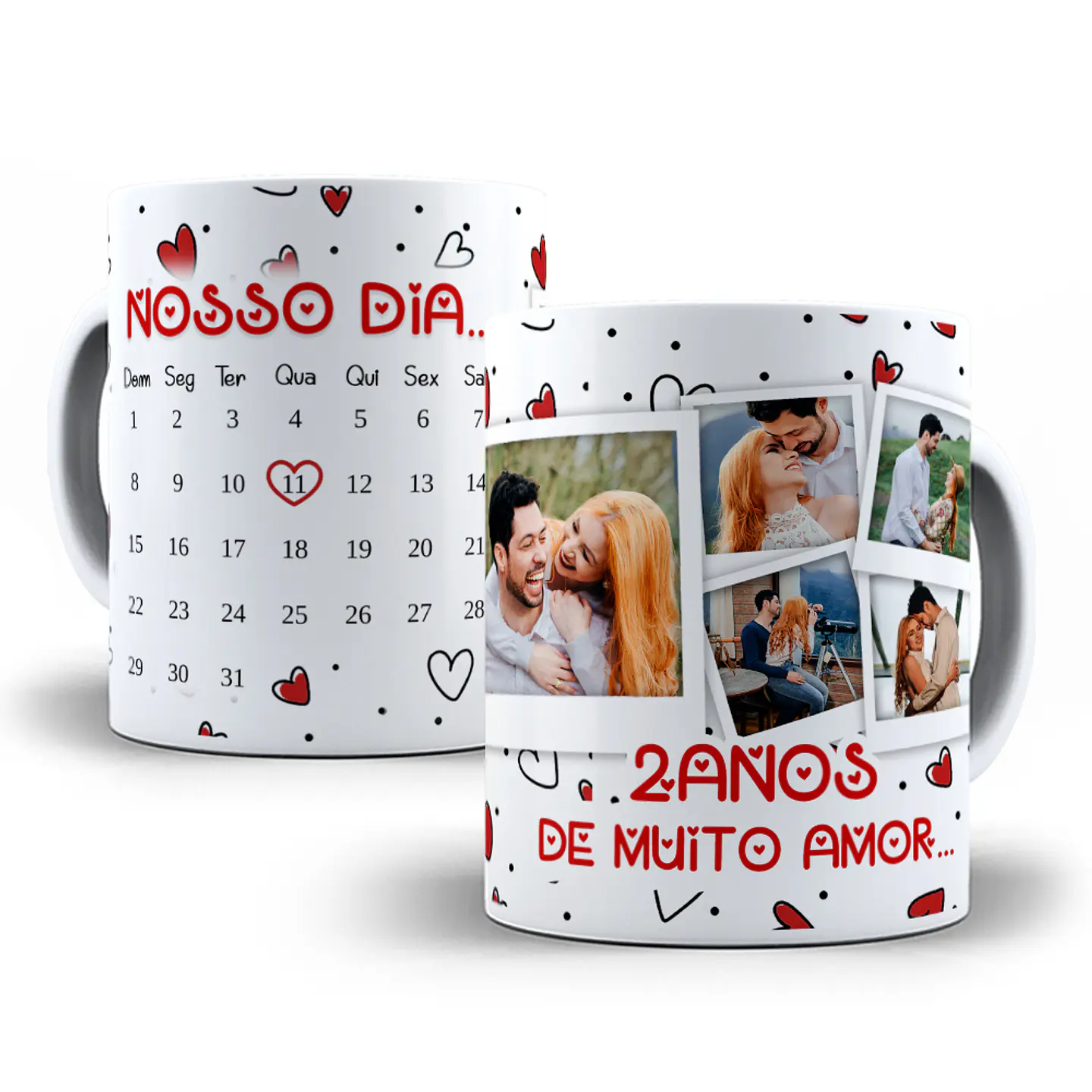 12 Arte para Caneca Dia dos Namorados em Photoshop  2