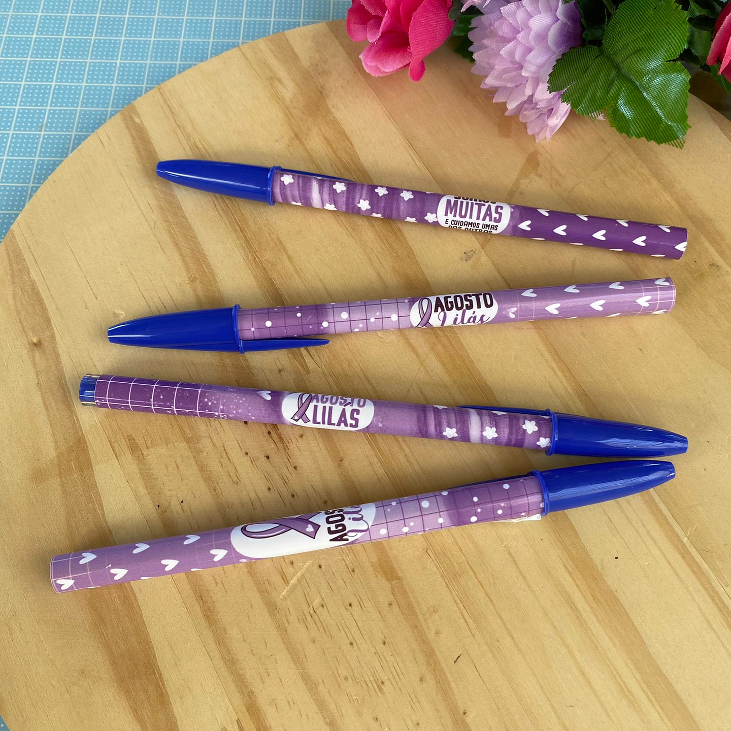 Arquivo de Corte Agosto Lilás em Pdf 2