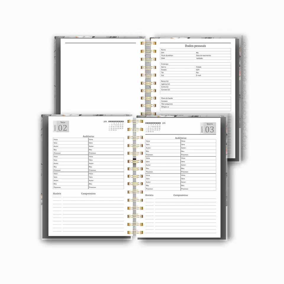 Arquivo Combo Miolo Agenda Jurídica  2024 em Pdf 3