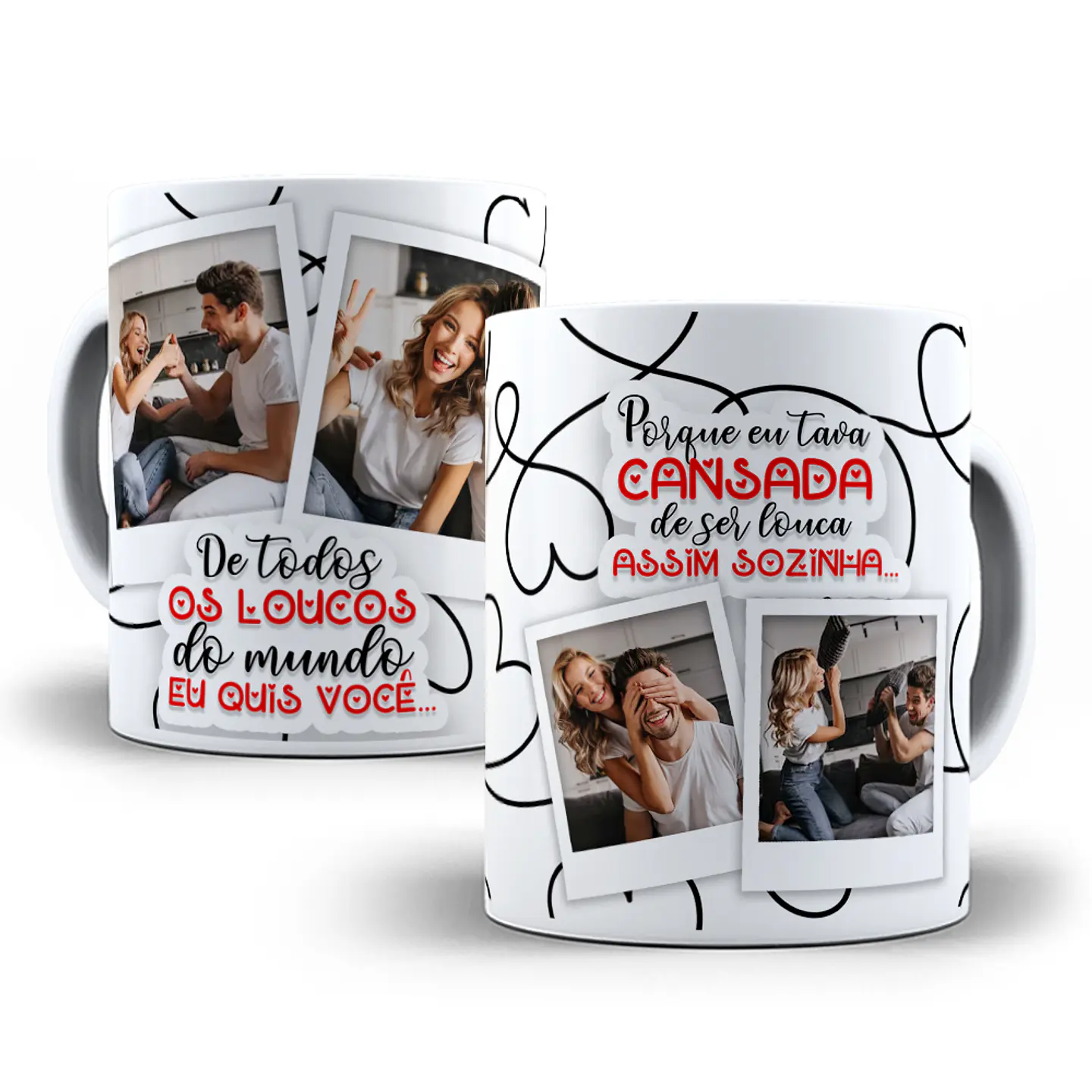 12 Arte para Caneca Dia dos Namorados em Photoshop  3