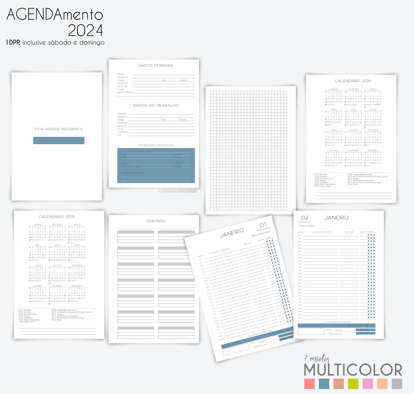 Arquivo Miolo Agenda Coloridas A5 2024 em Pdf   9