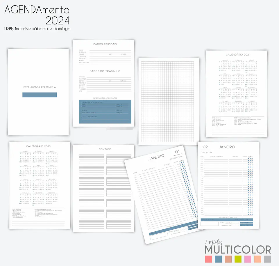 Arquivo Miolo Agenda Coloridas A5 2024 em Pdf   9